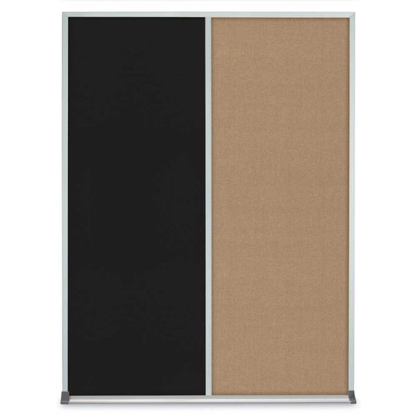 Single Door Radius Plus Corkboard, 36